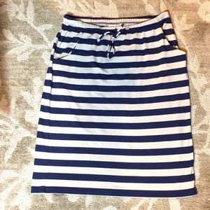 Sonoma life and style stripe skirt